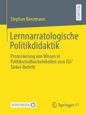 cover image of Lernnarratologische Politikdidaktik